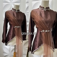 NEWEST Elvira Kurung Malay Top, Modern, Beautiful and Luxurious