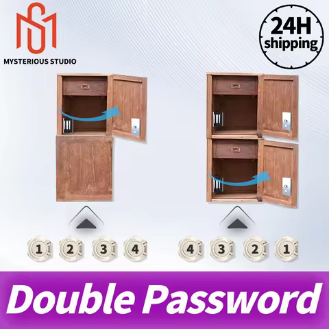 Mystery Studio Escape Room Props Double Password Props Password Correct Password 1 Unlock Go 1 Passw