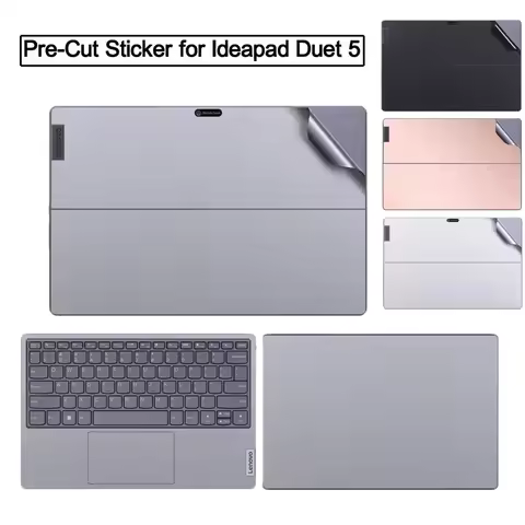 Pre-Cut Vinyl Sticker Anti Scratch Waterproof Laptop Cover Film for Lenovo IdeaPad Duet 5 12IAU7 12I