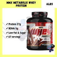 MMX METABOLIX WHEY PROTEIN 6lbs, 27G Protein, Supplement, Cutting, Lean muscle
