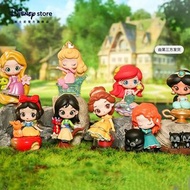 (免費郵寄) [1set8個]Disney 迪士尼公主童話小鎮系列 盲盒公仔 精緻桌面擺設 女童收藏禮物