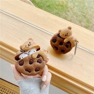 AirPods case-Gen1 2-Pro With cookies Chick Teacher Fun DROPS bear (I9s i11 i12 Can Be Worn)
