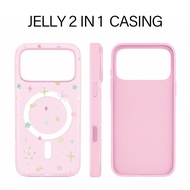 BINTANG [ Meteor Case] Print 2 In 1 Case Vivo Y31d Y11d Y05 V70 Fe A31D Pro Z10R Iqoo Z10 V60 Lite Y