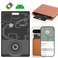 Ultra-thin card tracking with anti-loss location features, compatible with Android devices
