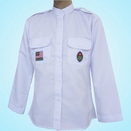 Uniform Pengakap Laut MUDA  *FOR STUDENT  Polyester GIRL