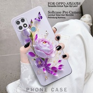 Oppo A15 A15s - Casing Oppo A15hp / A15s - (butterfly) - Case hp - Casing hp - Oppo A15 Softcase / A