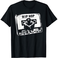 Cassette Tape Hip Hop Music 80S 90S Retro T-Shirt