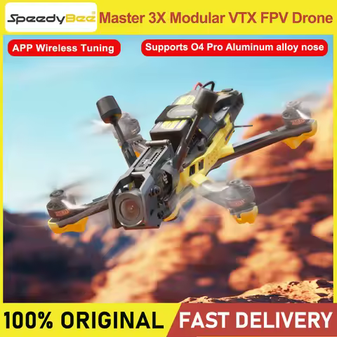 【Clearance】SpeedyBee Master 3X Modular PW CNC O4 Pro HD Digital VTX FPV Drone for FPV Freestyle Raci