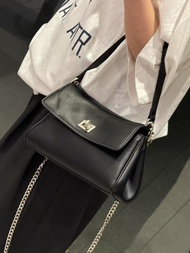 New genuine leather bag genuine leather tote bag handbag chain baguette bag fashionable shoulder bag