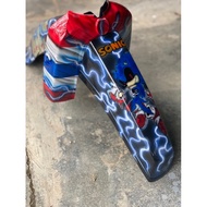 ✨Mudguard Airbrush ex5 Sonic zombie 🔥
