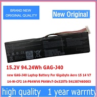GAG-J40 GAG-J40 Laptop Battery For Gigabyte Aero 15 14 V7 14-W-CF2 14-P64WV6 P64Wv7-De325Tb 54138746