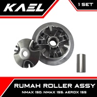 Complete Roller Assy Housing Yamaha NMAX 150cc 155cc 150 155 Cc &amp; Aerox 155 13 Gram 13 gr Roler Assy Complete Slider Cap Cover Set With Bosh