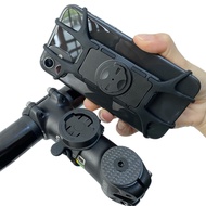 Bicycle Speedometer Computer Holder for Garmin/Xoss/Magene/Removable 360° Rotating Phone Holder