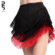 V-neck Tassel Pants Skirt - Women's Tassel Skirt 3-tier V-neck Pants