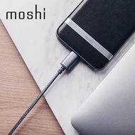 北車 捷運 Moshi Integra™ 強韌系列 USB-C to USB-A 耐用 充電/傳輸 編織線 傳輸線 