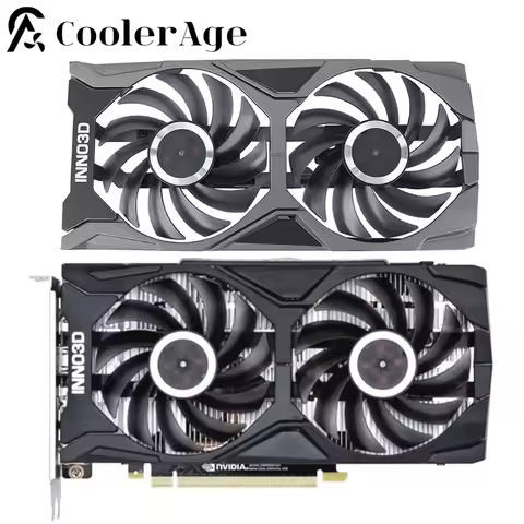 For INNO3D GeForce GTX1660 RTX2060 SUPER Twin X2 OC Video Card Fan with Case 85MM GTX1660 RTX2060 Gr