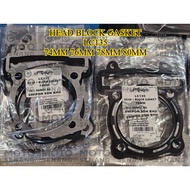 SWIPOH HEAD BLOCK GASKET LC135 74MM 76MM 78MM 80MM BLOCK SWIPOH S1 TWO