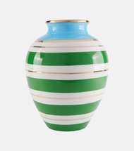 Mytheresa - Jonathan Adler Portofino striped porcelain vase