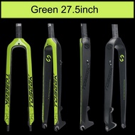 【Free Fork Steerer】TOSEEK Bike Rigid Fork Full Carbon Bike Front Fork 26/27.5/29er Mountain Bike For