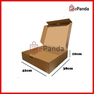 INFINITY B FLUTE PIZZA BOX  P6 PACKAGING CARTON BOX 42cm x 38cm x 10cm (10PCS)