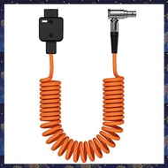 (F  Z)DT- D-Tap to  2Pin Male Coild Power Cable for RED, ,  Cameras 60CM/1.96FT, High Durability