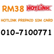 Hotlink Prepaid Sim Card 010-7100771