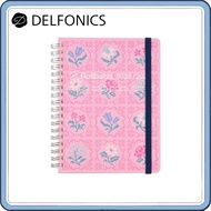 Delfonics Rollbahn Diary Flora L 2026-2027 March Start Large Weekly Monthly Planner