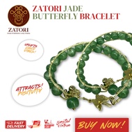 Zatori Jade Butterfly Bracelet, bracelet, jade butterfly, jade, jade bangle, bangle bracelet, lucky