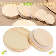 EMILEE Wood Lids Wooden Bottle Sealing Caps Compatible Canning Storage