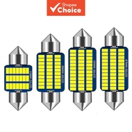 1x Festoon 31mm 36mm 39mm 41mm C5W C10W LED Bulb Canbus No Error Car Interior Reading LED Light Lice