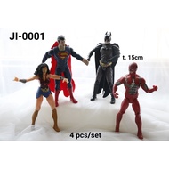 JI-0001 Figure figurine statue wonderwoman superman batman flazz
