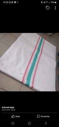 karung baru ukuran 90 x 130 cm / 10 pcs