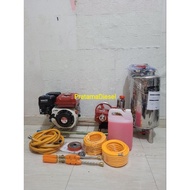 Mesin Steam Bensin Cuci Motor Mobil Tabung Salju Siap Pakai