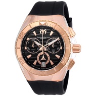 TechnoMarine Cruise Star with Silicone Strap and Black Dial TM-115045