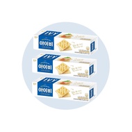 [CROWN] Cham Saltine Crackers 56g x 3EA / [HAITAI] IVY Crackers 58g x 3EA / Korean Crackers