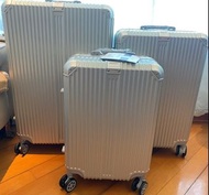 📣📣 最新超人氣款式超特價發售📣 厚鋁料 鋁框架 aluminium frame Grey silver 手提行李箱 旅行喼 旅行箱 行李篋 baggage luggage suitcase 不是拉鍊
