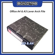 Fail Lever Arch Kertas Pejabat (1 pcs) Arch File 3" A4 & A3 Folder Organizers Document File Laminate