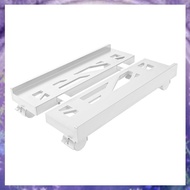 (Y W Z H)Computer Tower Stand Mobile CPU Stand PC Tower Stand PC Tower Stand with 4 Caster Wheels Fi