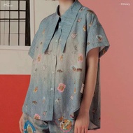 (New) พร้อมส่ง Endless Holiday Tokyo Summer Shirt Lady & The Tramp Like Denim / used like new