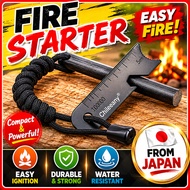 Chileeany Fire Starter Ferro Rod Camping Survival Fire Making Tool Outdoor Gear Japan【2026】