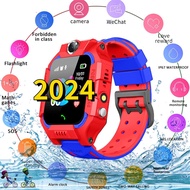 2023Q19 Kids Smart Watch for Children Waterproof IP67 SOS Antil-lost Phone Watch 4G SIM Card Call Location Tracker Child Smartwatch