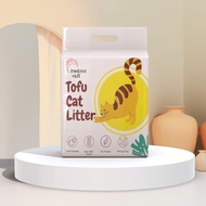 Indopaws Pasir Kucing Tofu Premium - Pasir Gumpal Soya - Tofu Clumping Cat Litter - Pasir Kucing Gum