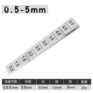 Wedge-Shaped Trapezoidal Feet Gauge Plug Gauge 1-10 Feet Gauge Metal Steps Stairs Steps 33-167cm 0.5