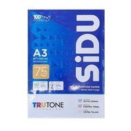 Sinar Dunia A3 HVS Paper 75 GSM Sidu 75 Gram Gr Print Photocopy