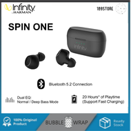 Infinity by HARMAN | Spin One TWS Wireless Earbuds | Dual EQ Mode Touch Control | Long Battery Life 