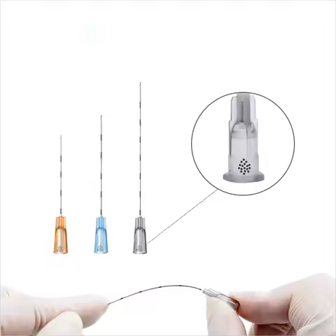 Fine Micro Cannula Korea Blunt needles Needle Tips 21G/22G/23G/25G/27G/30G Plain Ends Notched Endo n