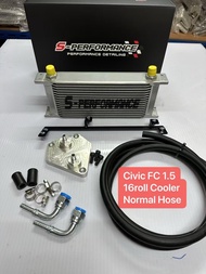 S-Performance CVT Oil Cooler Kit - Honda Civic FC / FK7 1.5T