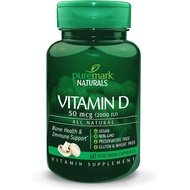 Vitamin D 2000 Iu Vegetarian Capsules, 60 Count