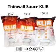 Promo Aneka Thinwall (25Ml - 150Ml) Cup Saos Tutup Sambung --- 25 50 Pcs @Pack | [Klir/Dm/Lux/Libra/