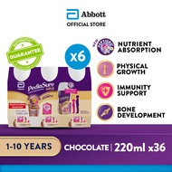 [Bundle of 6] PediaSure® Gold with PeptiGroᵀᴹ Ready-to-Drink (RTD) - Premium Chocolate, 6 x 220ml